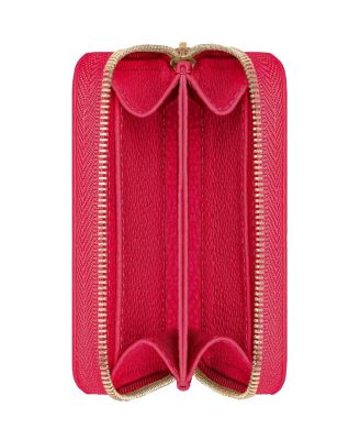 Small Leather Zip Wallet