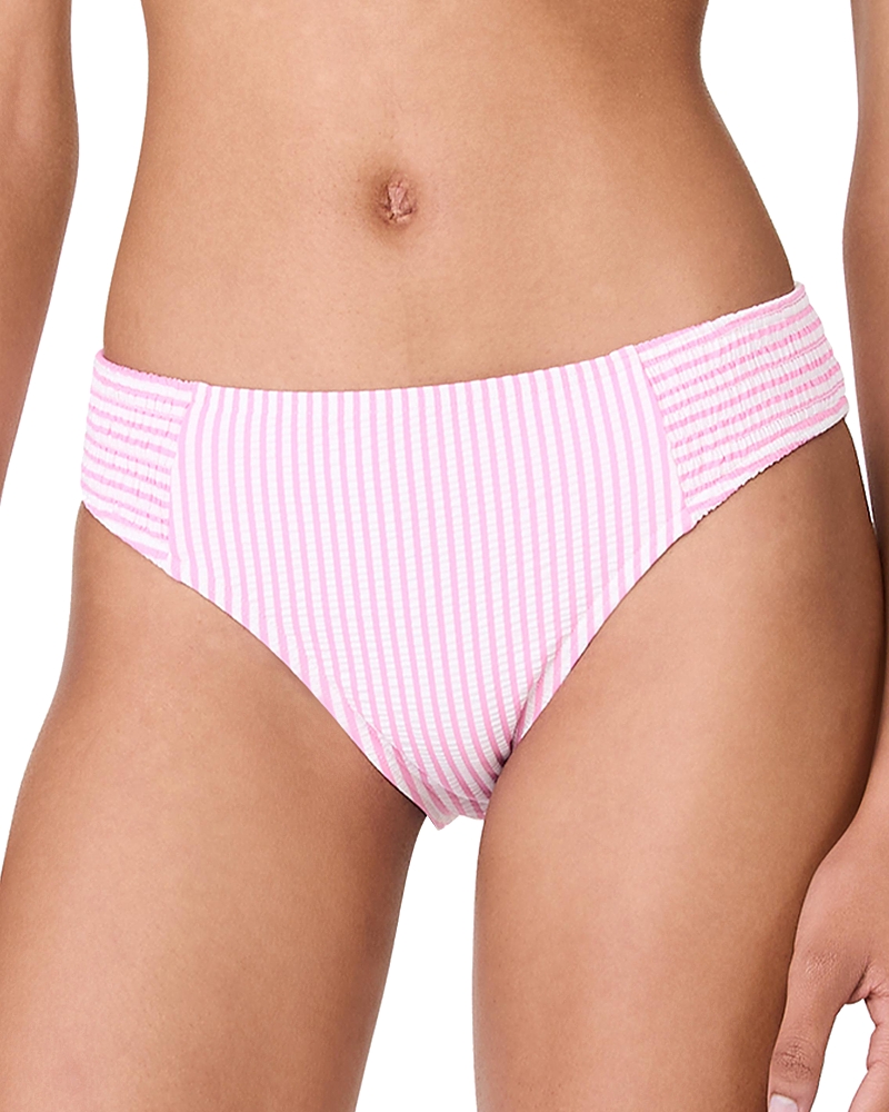 kate spade new york Smocked Bikini Bottom