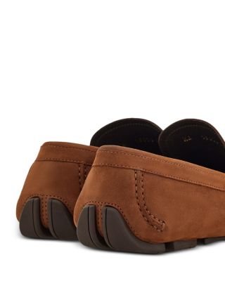 Men's Gancini Suede Loafers