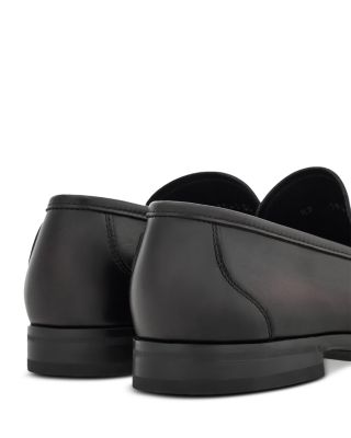 Men's Gancini Leather Loafers