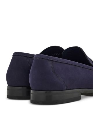 Men's Gancini Suede Loafers  