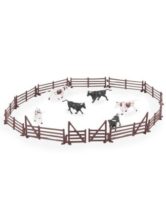  1/64 ERTL Western Ranch Play Set with Accessories - Ages 5-7