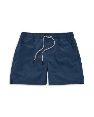 Nylon Tailored Fit 4.7" Swim Trunks
