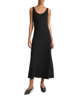 Vince - Scoop Neck Slip Midi Dress