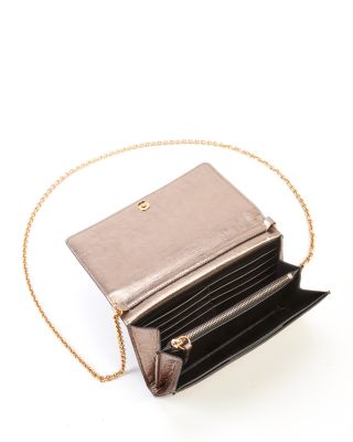 Iconic Leather Flap Wallet On Chain