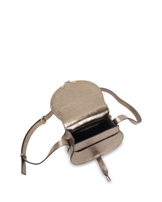 Marcie Small Leather Saddle Bag