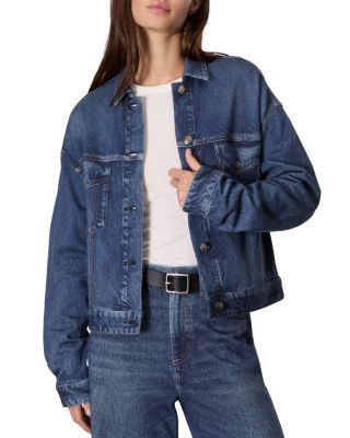 rag & bone - Miramar Fleece Terry Trucker Jacket