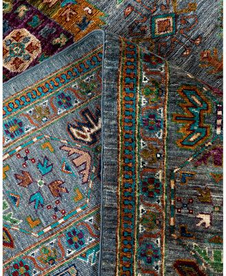 Bloomingdale's Tribal M1999 Area Rug, 8' x 9'10"