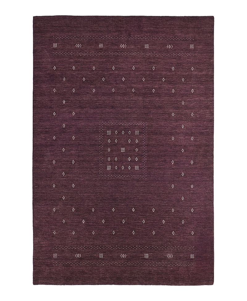 Timeless Rug Designs Gabbeh Simi Area Rug, 9' X 12' In Purple