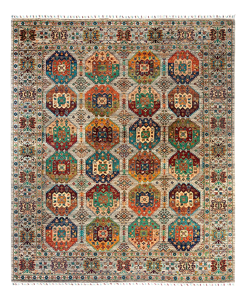 Bloomingdale's Tribal M1999 Area Rug, 8'3 X 9'10 In Brown