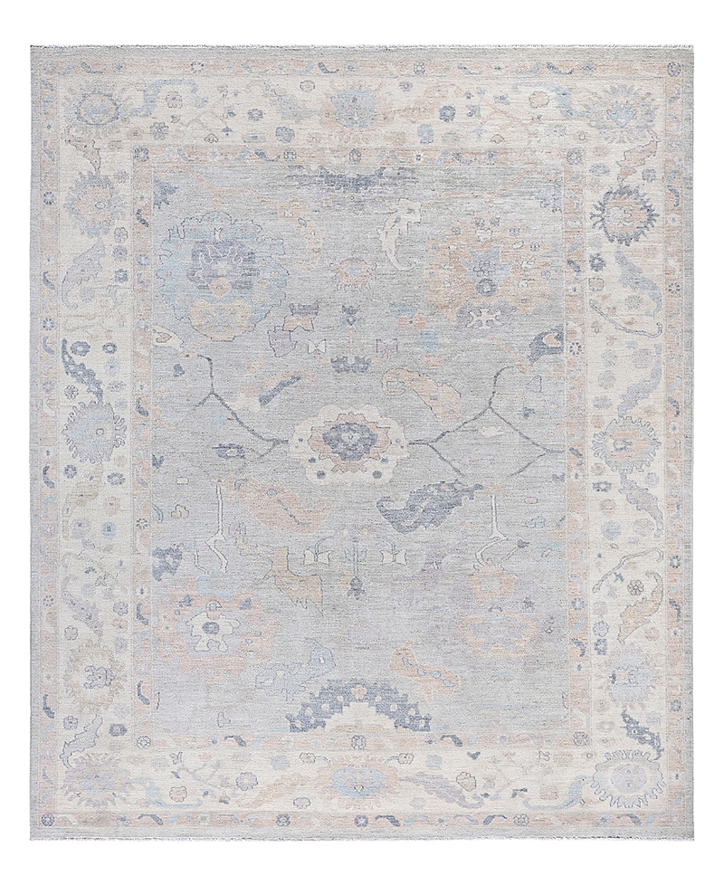 Bloomingdale's Oushak M1999 Area Rug, 7'11 X 9'8 In Light/blue