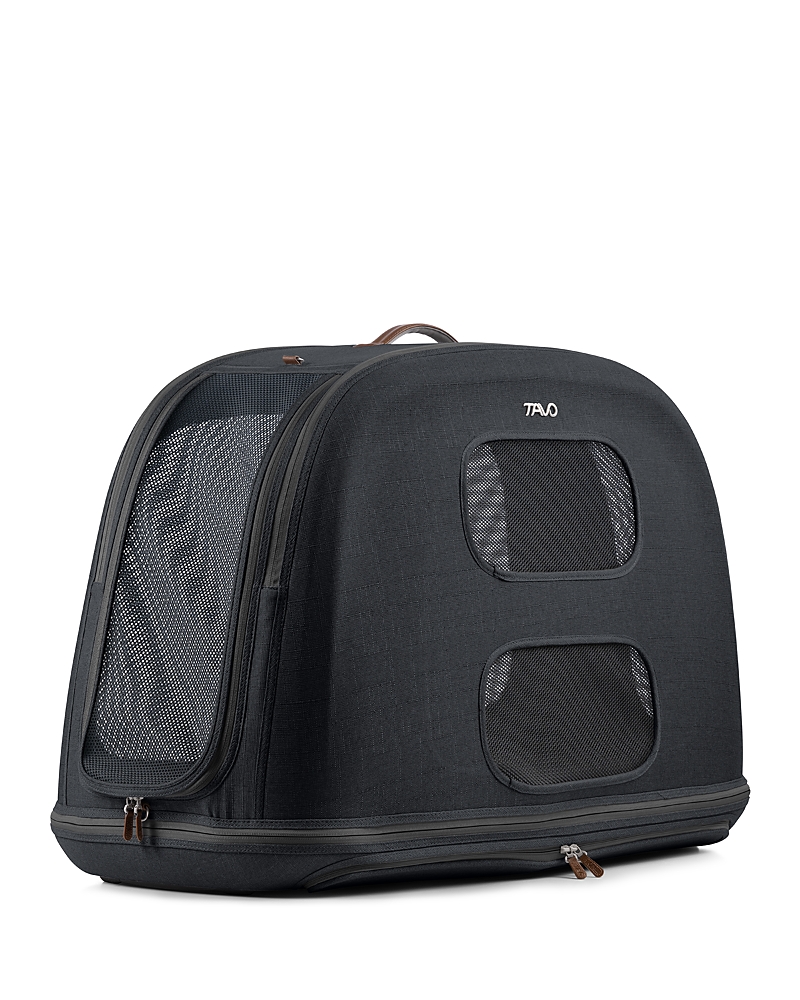Tavo Crispin Impact Tested Pet Travel Crate (large) In Onyx