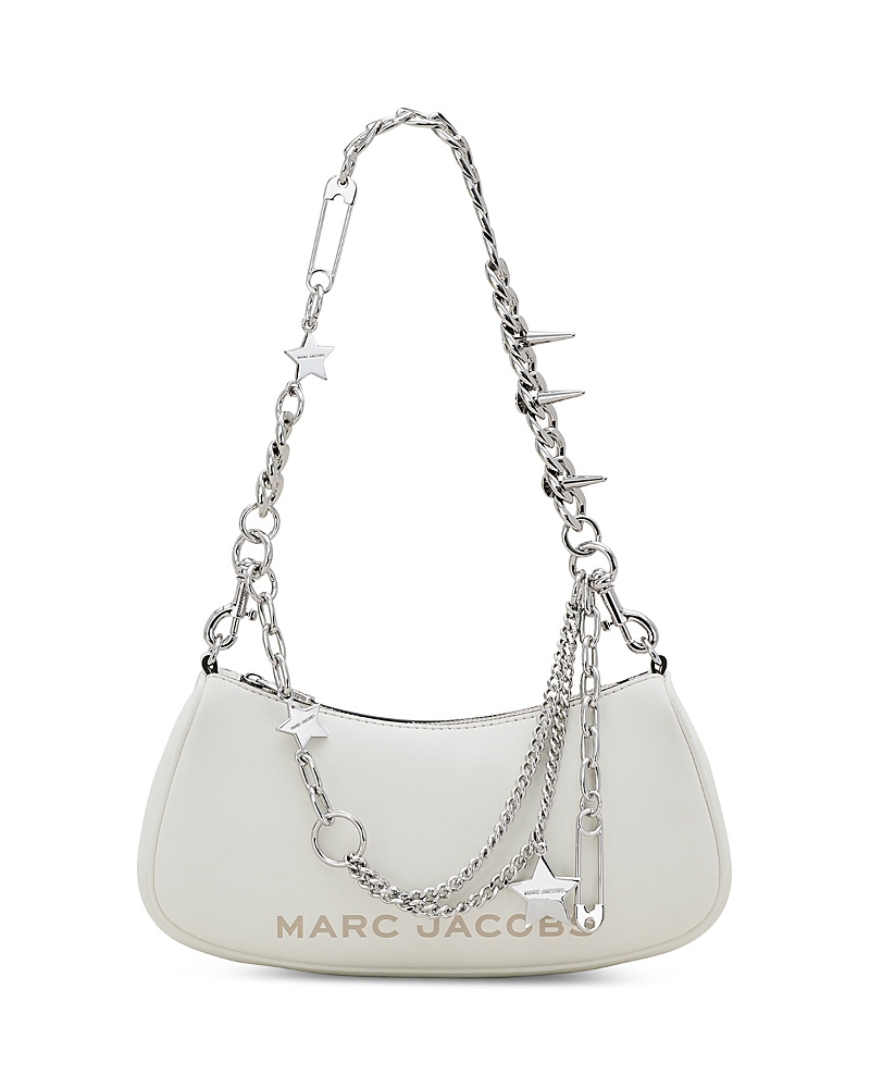 Marc Jacobs The Star Charm Leather Shoulder Bag In Cotton