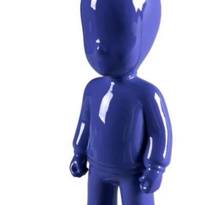 The Guest Sculpture, Indigo Blue