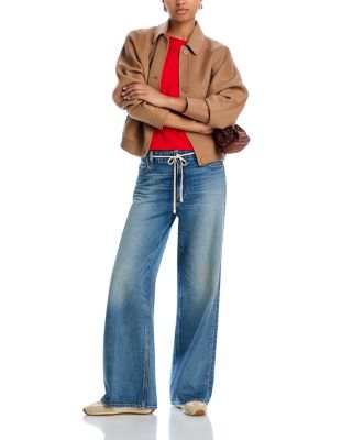 Zoey High Rise Wide Leg Jeans in Jazz Club