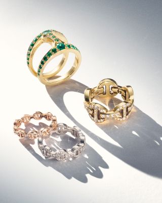 HOORSENBUHS MICRO DAME Ⅲ 18KYG Hoorsenbuhs 18K Yellow Gold Micro Dame III Ring - Meridian