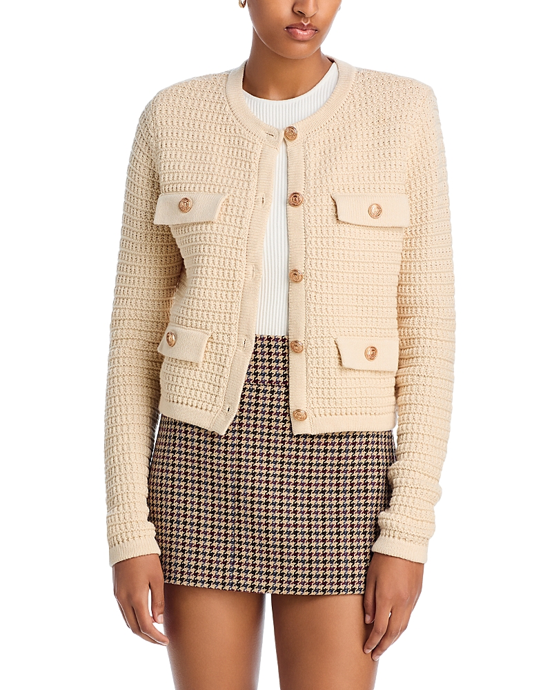 Blanknyc Crewneck Cardigan Sweater