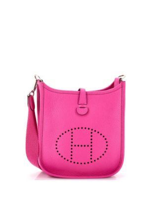 Pre-Owned Hermes Tpm Evelyne Bag Gen Iii Clemence