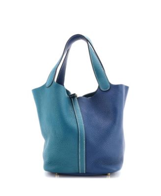 Pre-Owned Hermes Mm Picotin Lock Bag Clemence