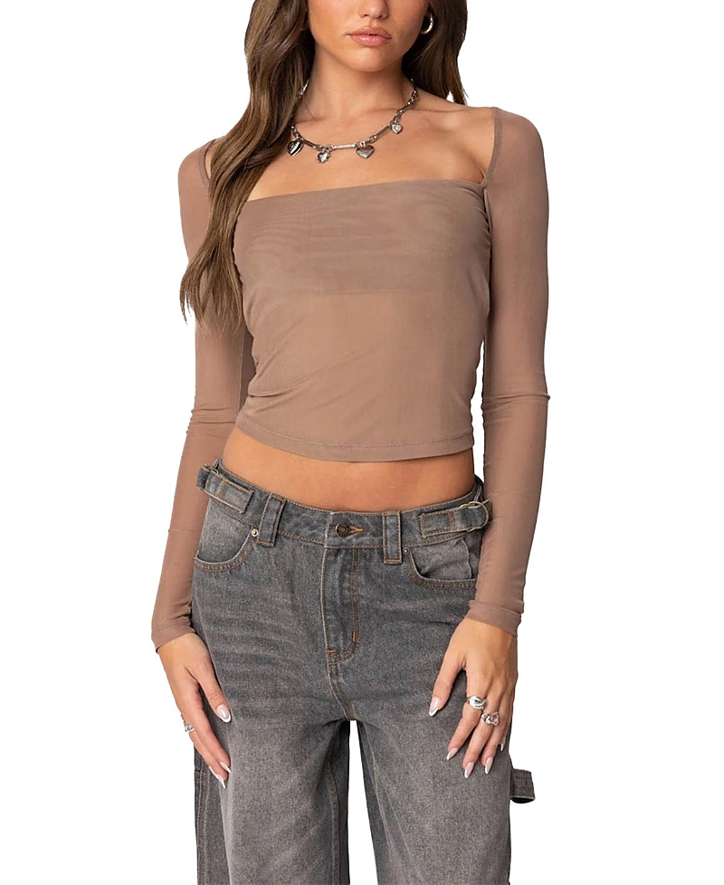 EDIKTED MARTA MESH TOP