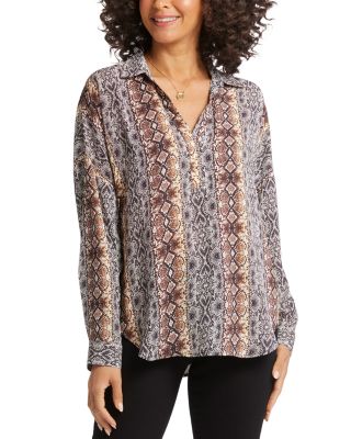 Becky Dot Print Blouse