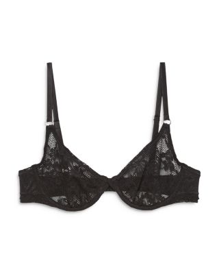Le Stretch Multi Fit Lace Unlined Demi Bra