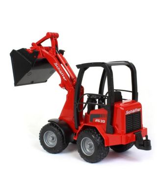  Schaffer Compact Loader with Bale Gripper and a Round Bale 2-4 - Ages 5-7
