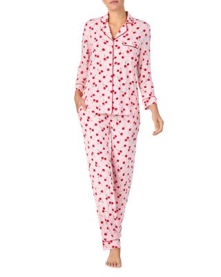 kate spade new york - Printed Long Sleeve Pajama Set