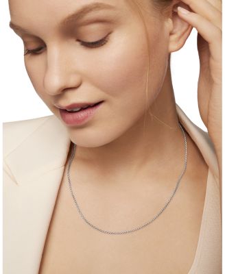 Baby Box Chain with Gold 16"-72", 1.5mm