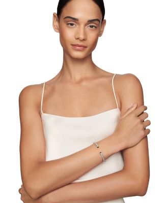 Cable Classics Bracelet with Black Onyx and Diamonds, 5mm