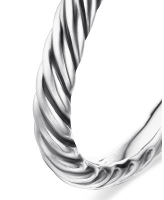 Petite Pav&eacute; Heart Ring with Diamonds