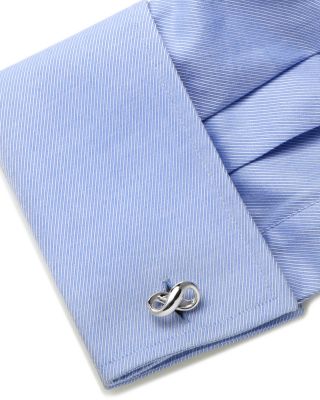 Infinity Symbol Sterling Silver Cufflinks