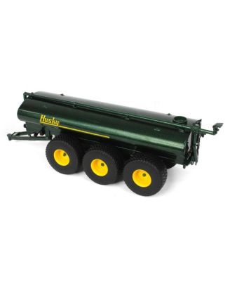  DCP 1/64 Husky Metallic Green Tri-Axle Slim Line Liquid Manure Spreader 60-1590 14 - Ages 5-7