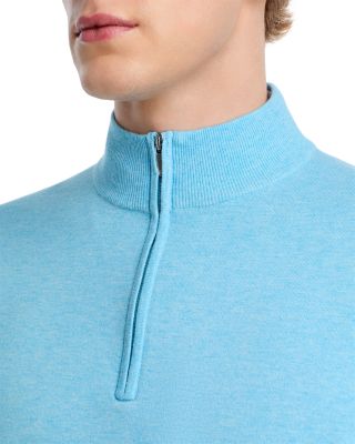 Crown Coolspun Cotton Quarter Zip Sweater