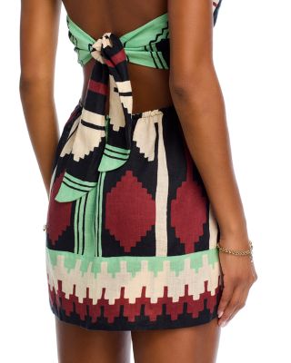 Tide Strength Linen Mini Dress 