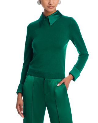 Alice and Olivia - Porla Collared Sweater