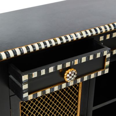 Courtly Criss-Cross Small Cabinet