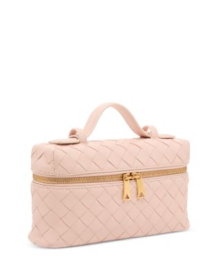 Bang Bang Intrecciato Leather Vanity Case