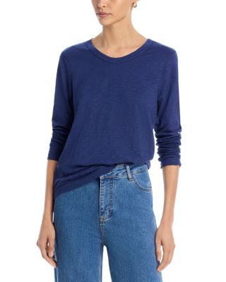 Long Sleeve Baby Fit Shrunken Crew Tee