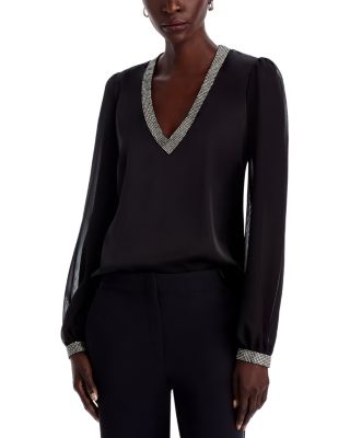 Generation Love - Carina Rhinestone Trim Top