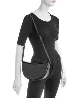 Moon Sling Leather Crossbody Bag