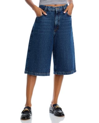 FRAME - The High Rise Boy Jean Shorts in Homer