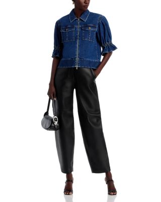 Holly Half Sleeve Denim Jacket 