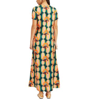 Swing Dress in Arcturus Blue Petro