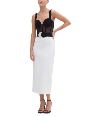 Rope Trim Corset Dress