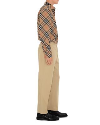 Classics Cotton Poplin Check Regular Fit Button Down Shirt