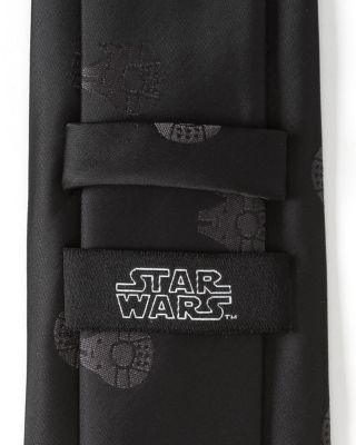 Star Wars Millennium Falcon Black Tonal Tie