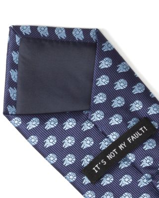 Star Wars Millennium Falcon Blue Tonal Tie