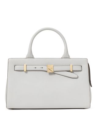 kate spade new york - Deco Pebbled Leather Medium Satchel