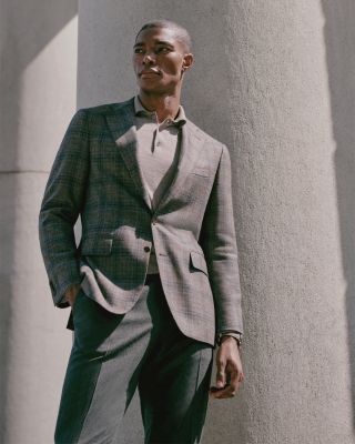 Capri Wool Flannel Slim Fit Trousers